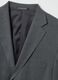 Grey business blazer in stretch fabric_5