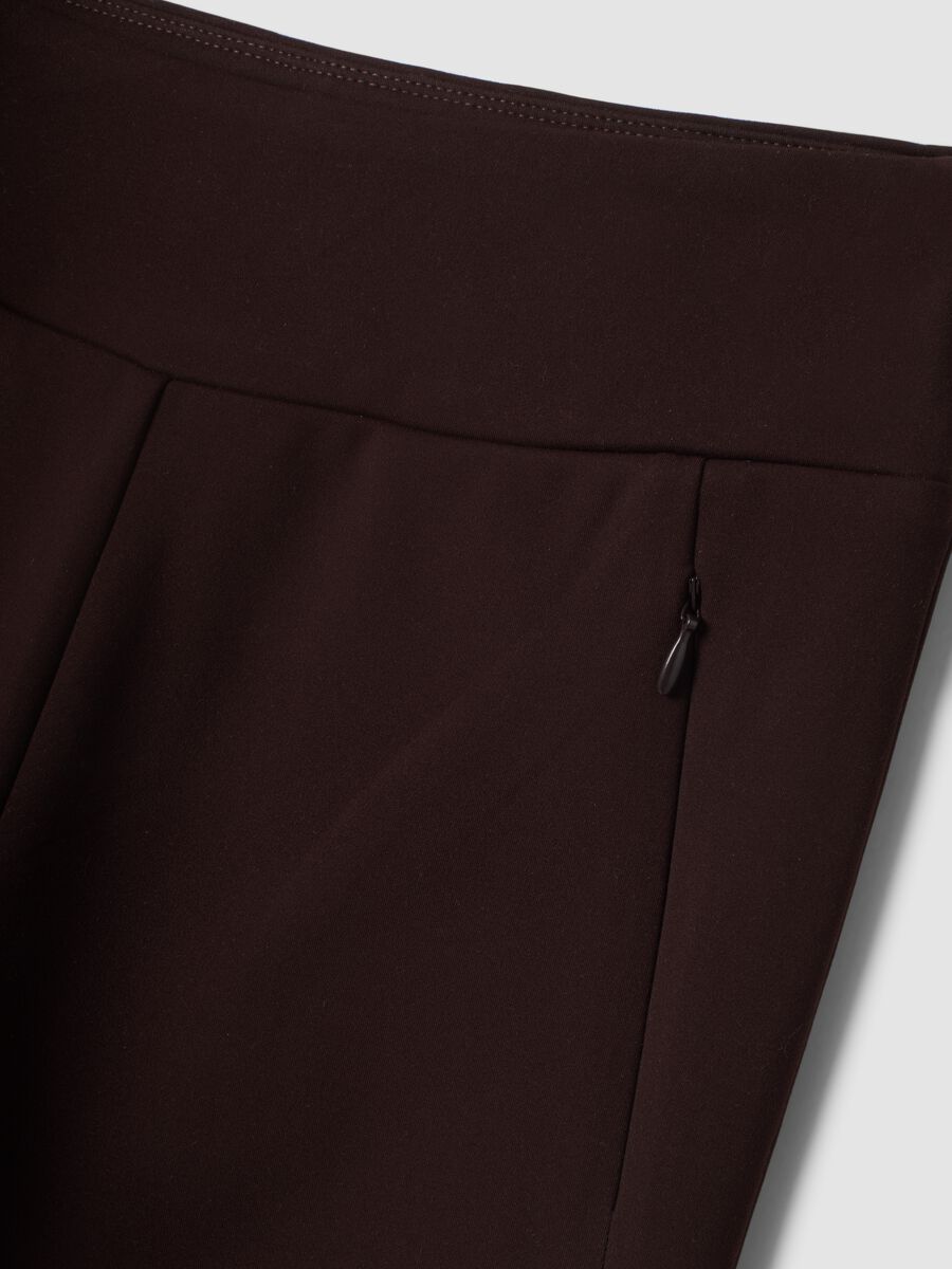 Brown flared stretch trousers ALTAVIA STUDIO_7