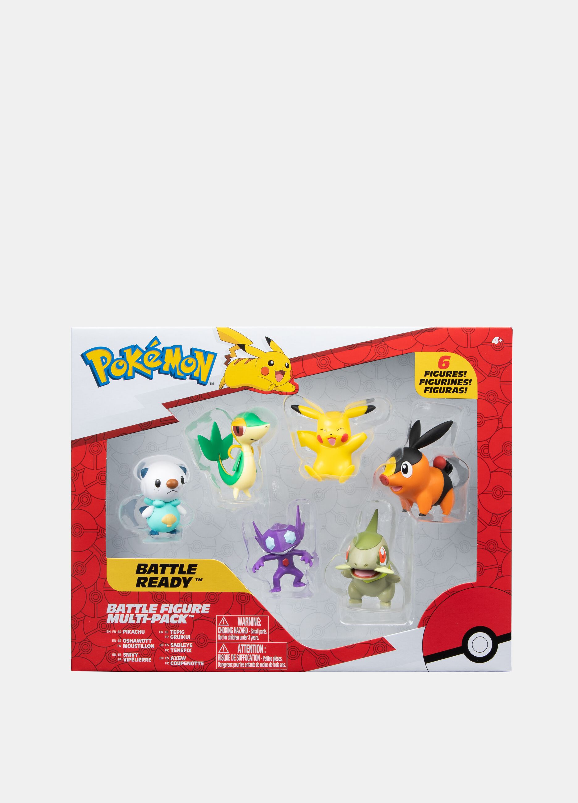 Set of 6 Pokémon figurines