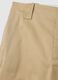 Beige cotton trousers regular fit_5