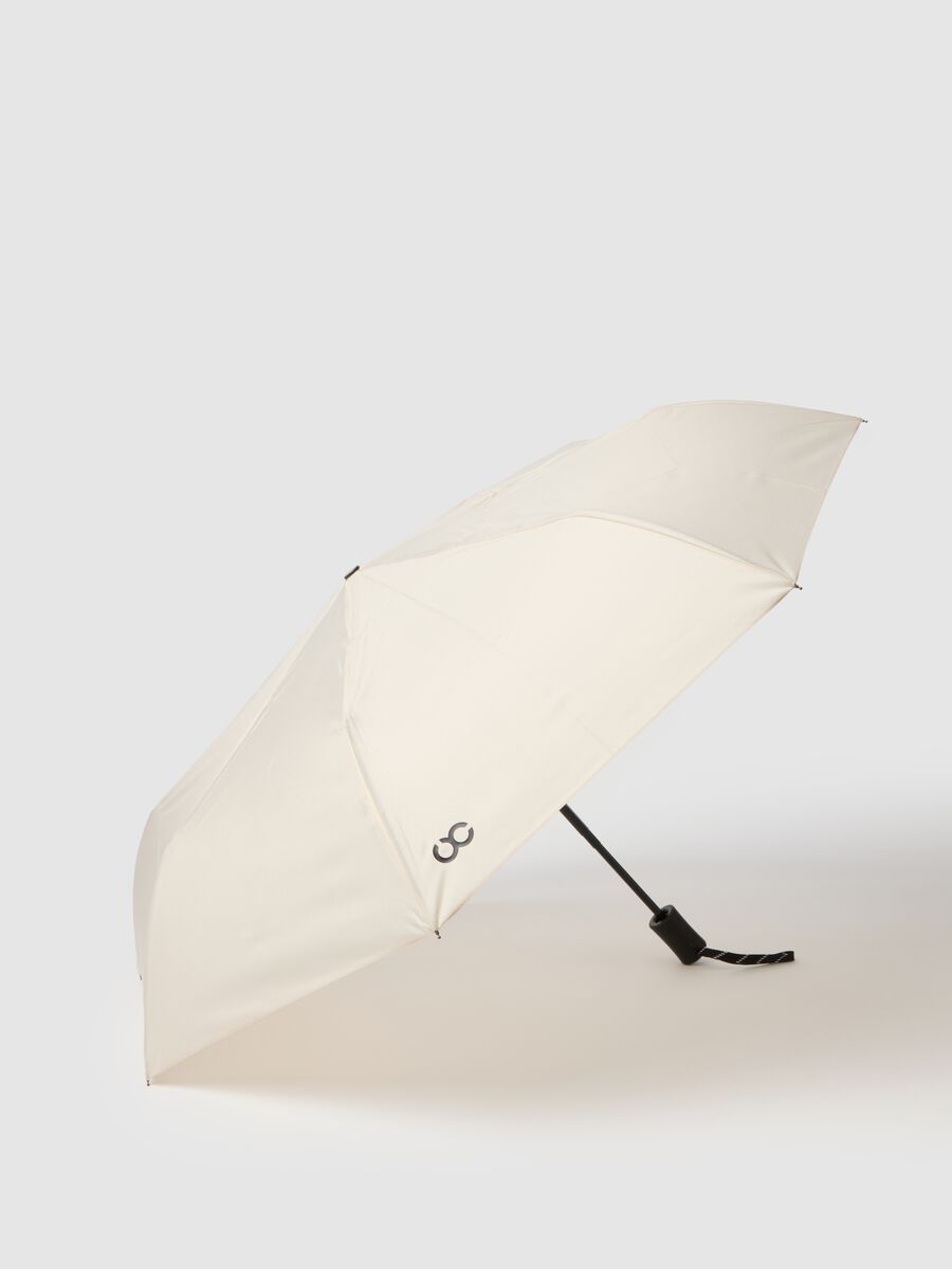 Beige Compact Umbrella_1
