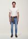Jeans de ganga slim fit em algod&atilde;o el&aacute;stico_0