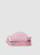 Pink crossbody bag with rainbow_1