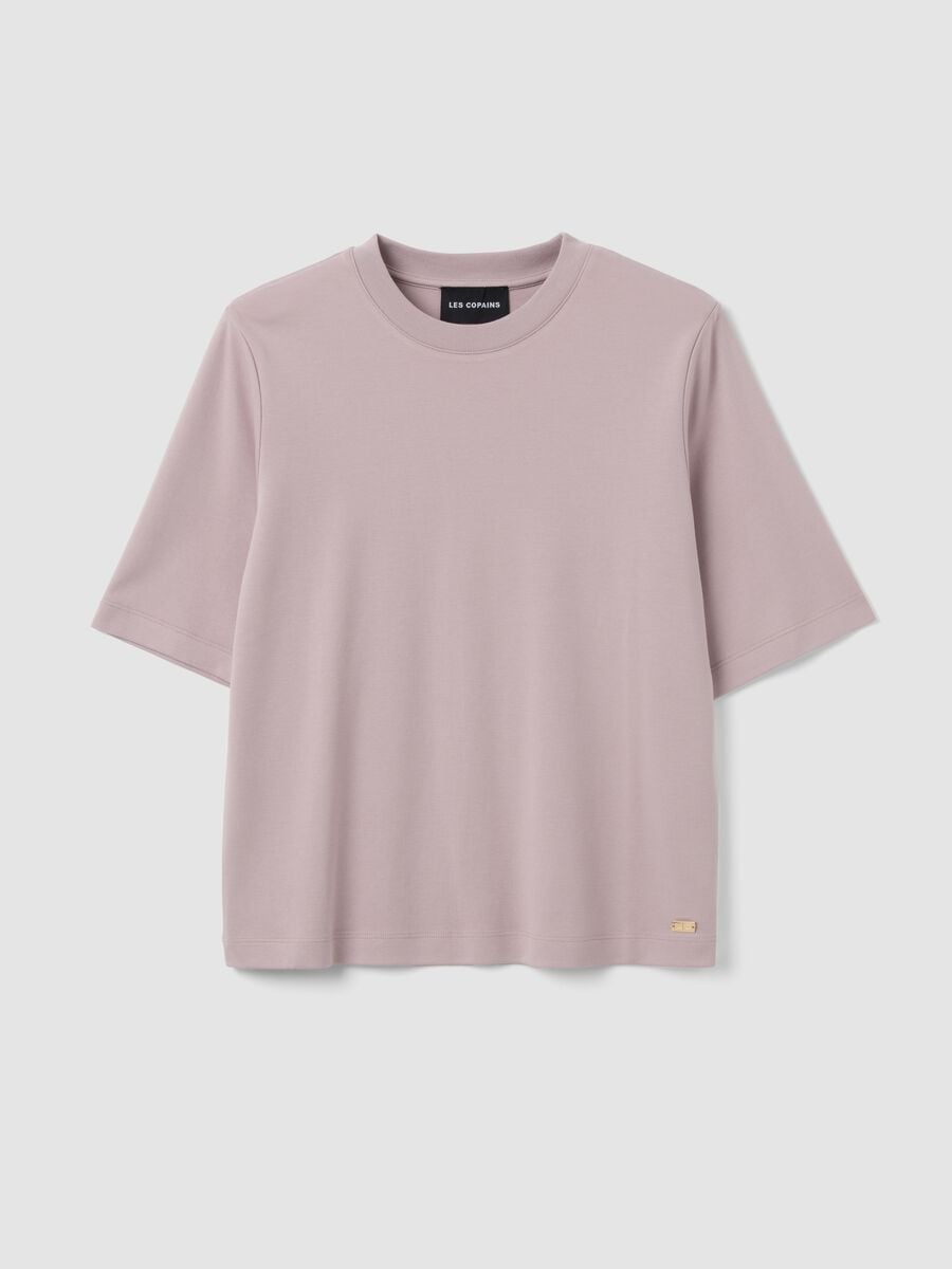 &Rho;&omicron;&zeta; T-shirt boxy fit &alpha;&pi;ό &mu;ί&gamma;&mu;&alpha; &beta;&alpha;&mu;&beta;&alpha;&kappa;&iota;&omicron;ύ &kappa;&alpha;&iota; &beta;&iota;&sigma;&kappa;ό&zeta;&eta;&sigmaf;_0