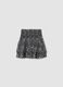 Girls&rsquo; multicolour pure-viscose mini skirt with paisley print_0