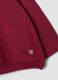 Completo rosa in puro cotone organico con colletto volant_2