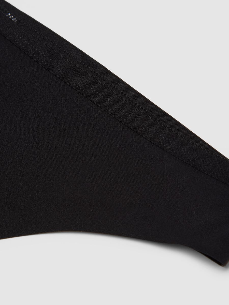 Black Brazilian Slim Fit Briefs_5