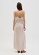 Women's long dress in pure multicolour viscose slim fit_3