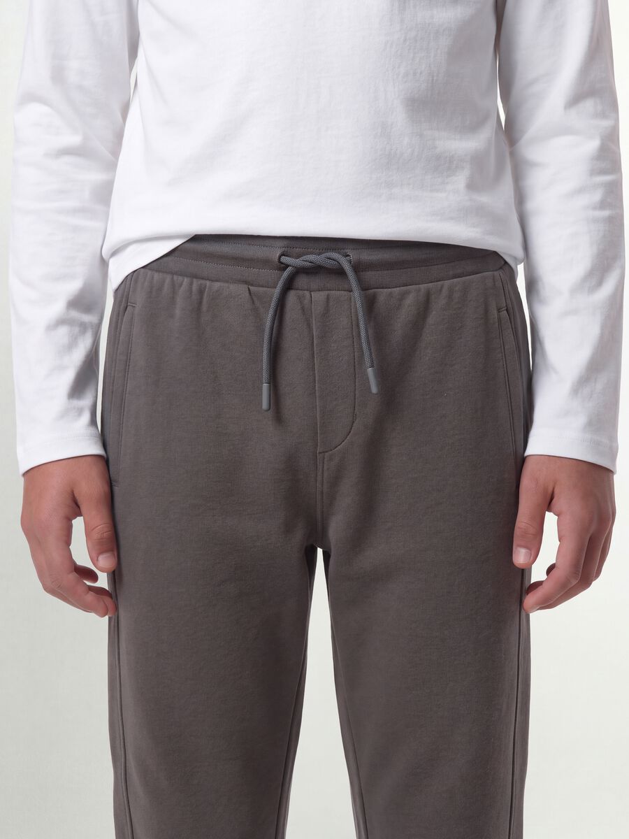 Grey organic cotton joggers_2