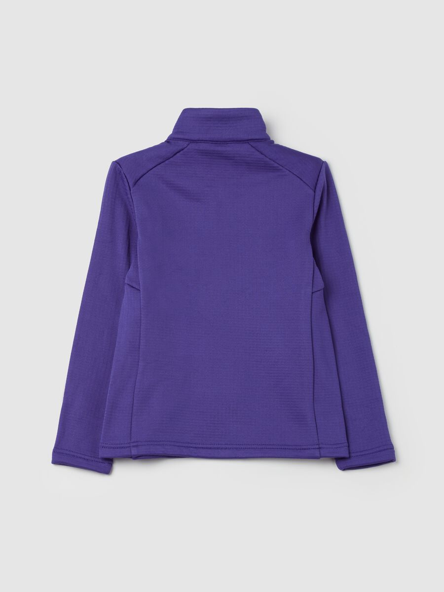 Altavia by Deborah Compagnoni half-zip waffle-weave fleece_4