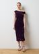 Purple fitted dress with sequins_1