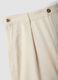 Short chino beige en pur coton, coupe regular_5