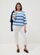 Regular Fit Multicolour Striped Pure Cotton Jumper_1