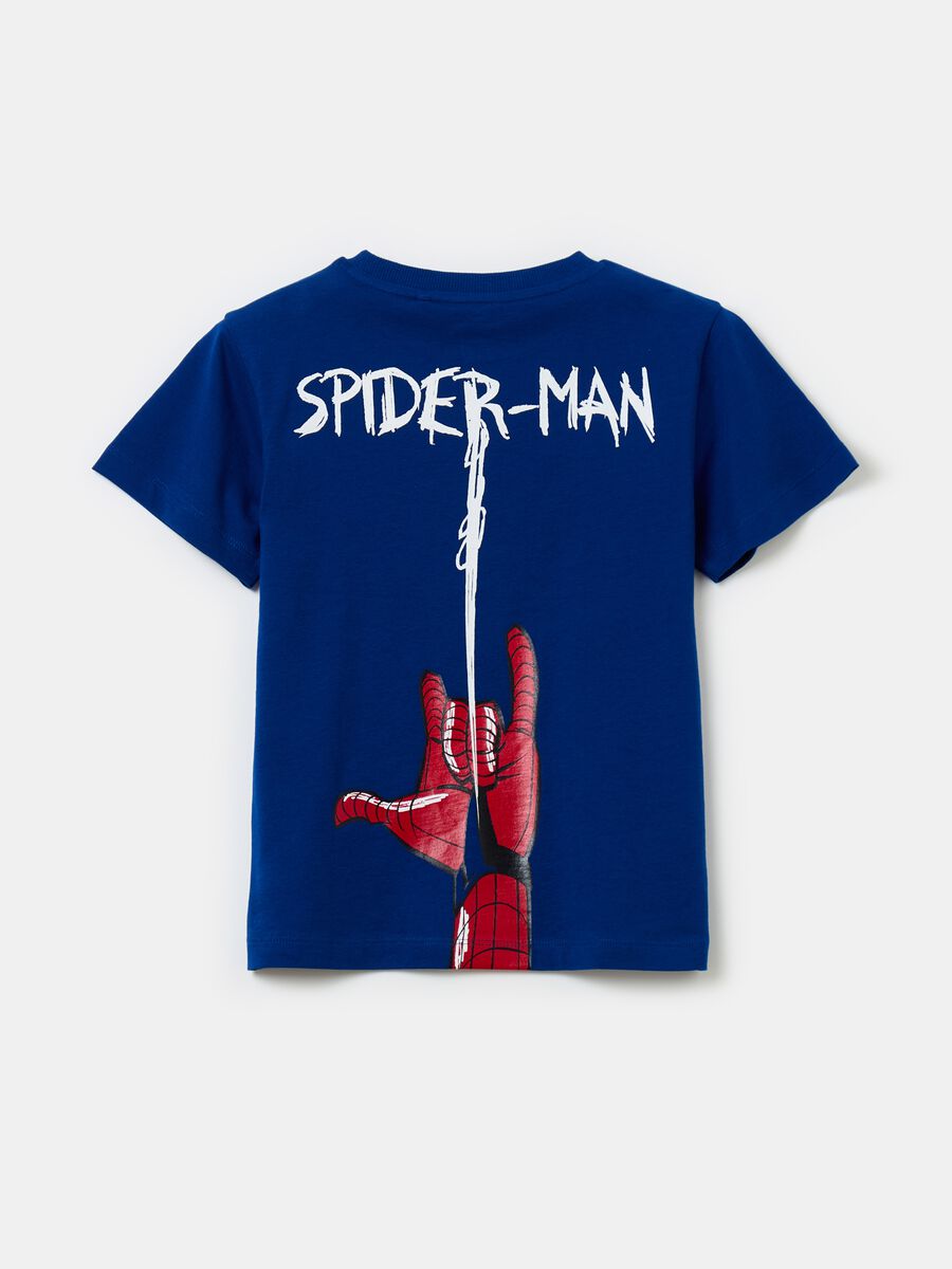 Cotton T-shirt with Spider-Man print_1