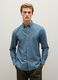 Regular-fit shirt in chambray cotton_2