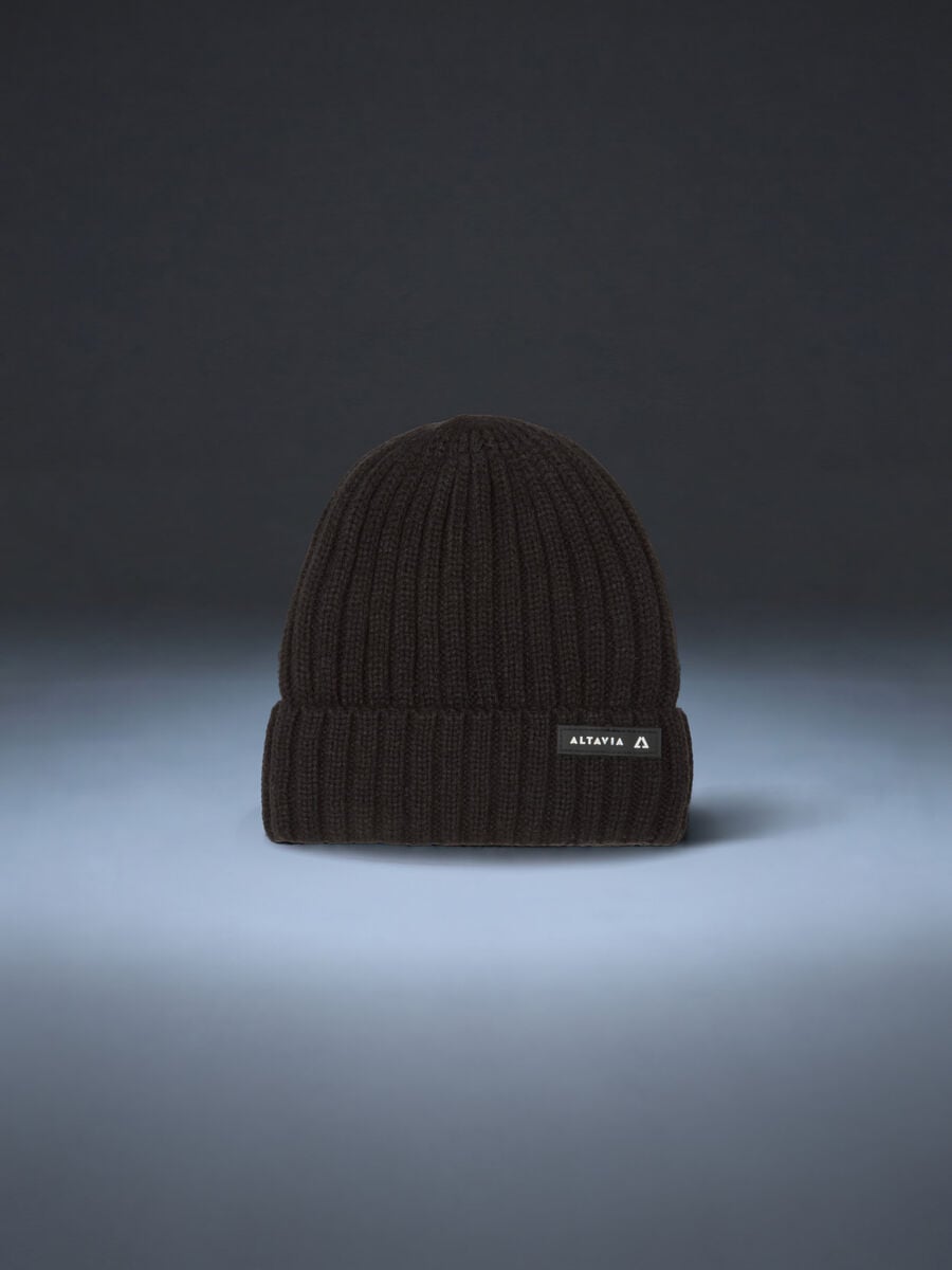 Rib-knit beanie with turn-up cuff ALTAVIA WITH DEBORAH COMPAGNONI_0