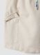 White linen-cotton blend shorts with elasticated waist, regular fit_3