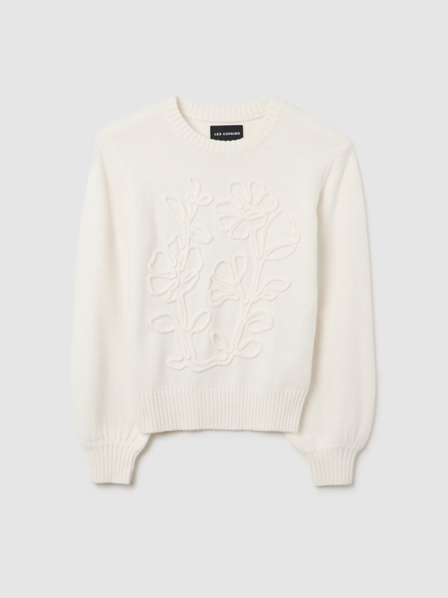 White Sweater with Embroidery_4
