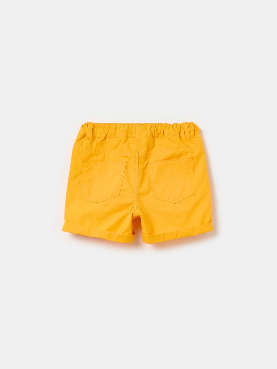 Poplin shorts with pockets_2