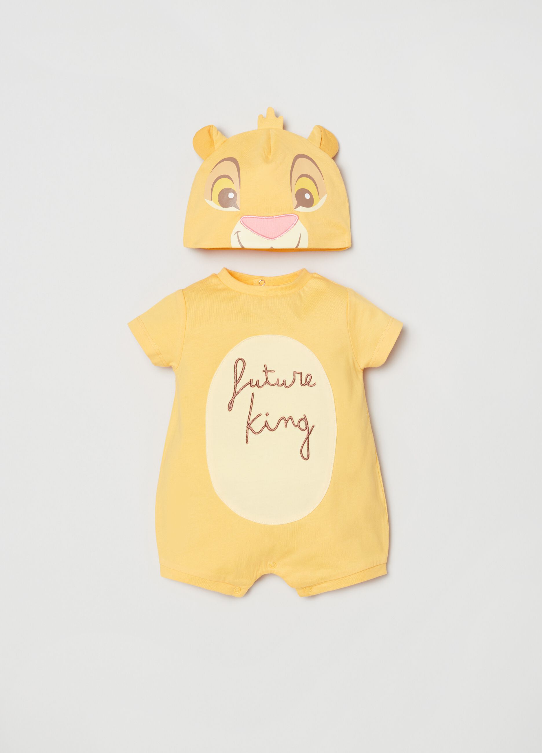 Disney Baby Lion King romper suit and hat set