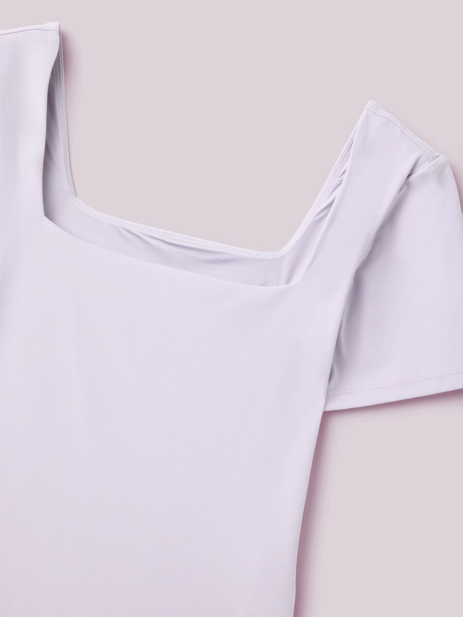 Short Sleeve Bodysuit with Square Neck ALTAVIA STUDIO_5