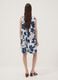 Wei&szlig;es Kleid aus Stretch-Baumwolle mit Blumenprint, Regular Fit_3