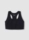 Black stretch sports bra_4