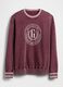 Purple Crew Neck Sweatshirt_3