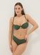 Green stretch bikini top with stones and removable cups_1