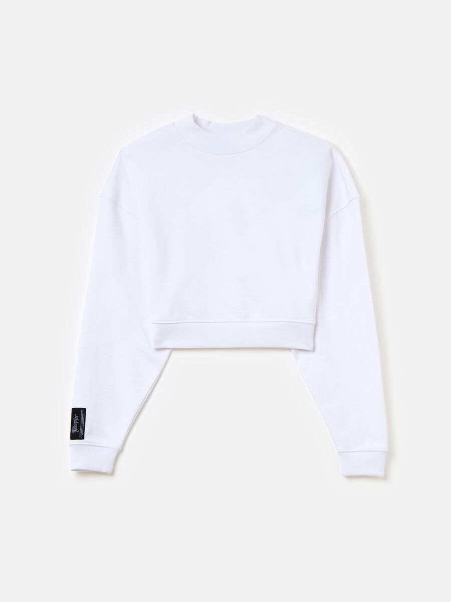Crop Sweatshirt White_7