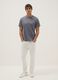 Grey pure cotton short sleeve T-shirt regular fit_1