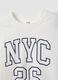 White organic cotton graphic print T-shirt for boys_2