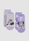 2-pack of short organic stretch cotton socks with Minnie print_0