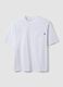 T-shirt branca em algod&atilde;o puro com bolso no peito, corte regular_4