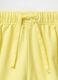 Yellow shorts with drawstring_3