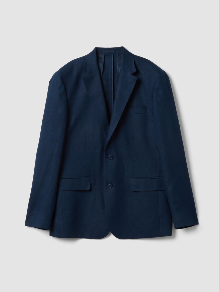 &Mu;&pi;&lambda;&epsilon; slim fit &sigma;&alpha;&kappa;ά&kappa;&iota; &alpha;&pi;ό 100% &lambda;&iota;&nu;ό_0