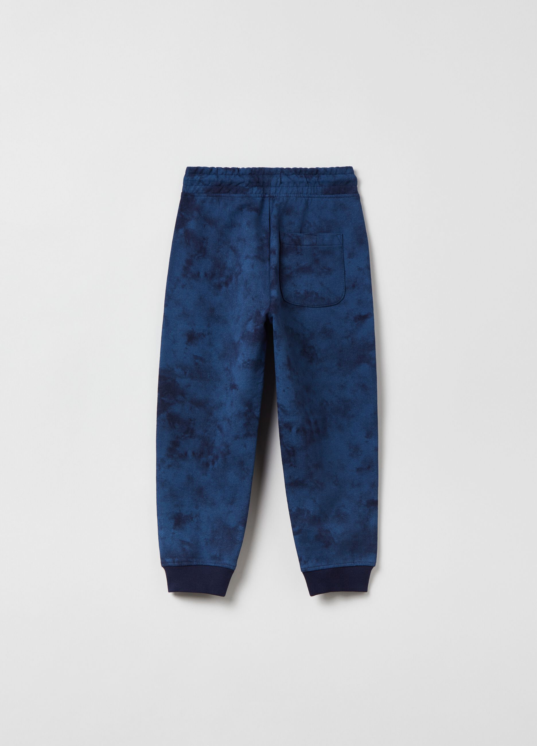 Tie Dye joggers with drawstring
