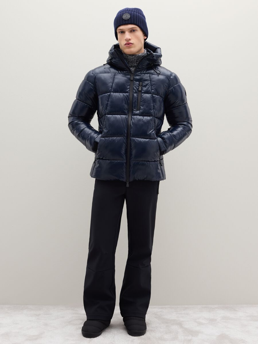 Blue Wool Blend Hat_1