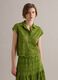 Green crochet polo shirt with classic collar, regular fit_2