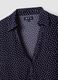 Blue stretch-fabric T-shirt with polka-dot collar, regular fit_1