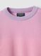 Rosa M&auml;dchenpullover aus reiner Baumwolle im Regular-Fit mit Farbverlauf_2
