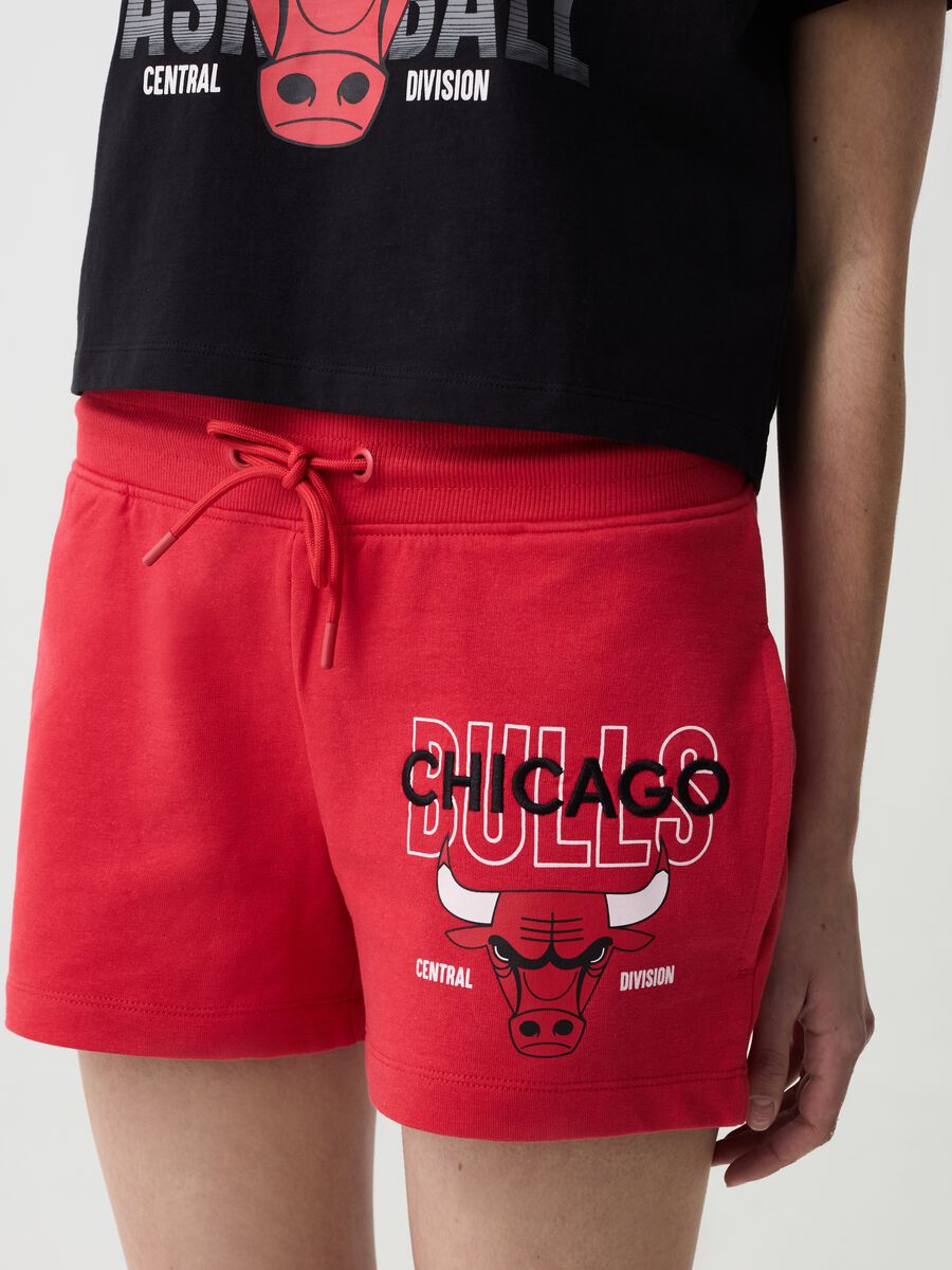 Shorts con stampa NBA Chicago Bulls_1