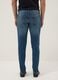 Skinnige Fit Jeans aus elastischem Baumwollstoff in Blau_2