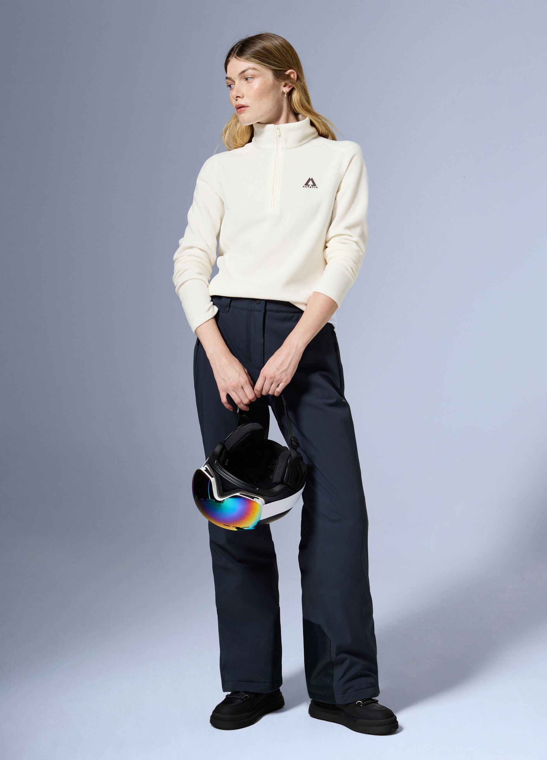 ALTAVIA Half Zip Fleece WITH DEBORAH COMPAGNONI