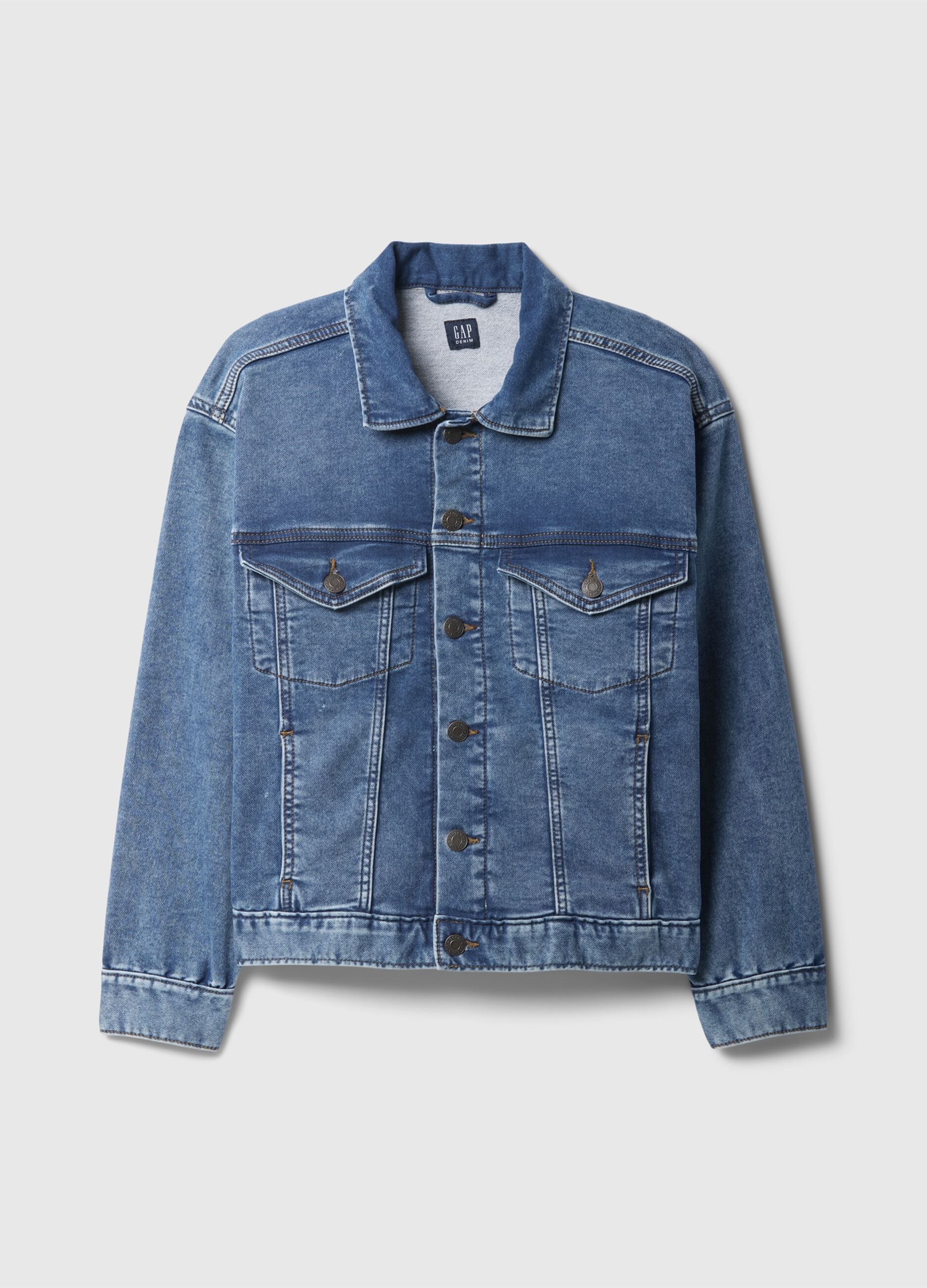 Stretch Cotton Denim Jacket for Kids - GAP Kids