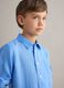 Kids&rsquo; oversized-fit light blue pure linen shirt_1