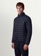 Blue Ultralight padded jacket, regular fit with zip_2
