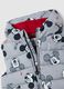 Regular fit multicolour fabric children's gilet_2