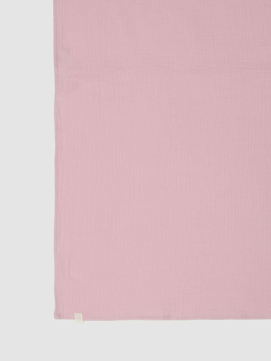 2er-Pack Babydecken in Rosa und Wei&szlig; aus reiner Baumwolle (M&auml;dchen)_1