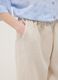 Beige Hose aus reinem Leinen in Regular Fit_3